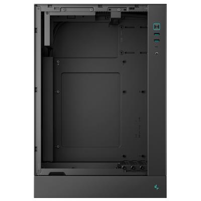 DEEPCOOL skříň CH170 Plus / vertikální microATX / 2xUSB 3.0 / USB-C / černá