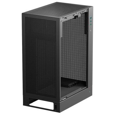 DEEPCOOL skříň CH170 Plus / vertikální microATX / 2xUSB 3.0 / USB-C / černá
