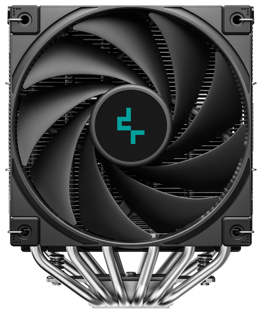 DEEPCOOL chladič AK620 Digital SE / 2x120mm fan / 6x heatpipes / pro Intel i AMD/ digitální display / černý