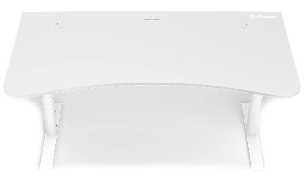 AROZZI herní stůl ARENA Gaming Desk Pure White