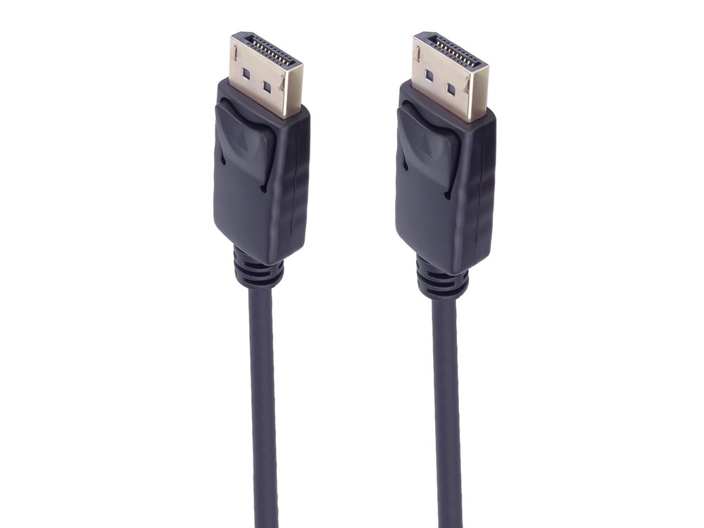 PremiumCord DisplayPort 1.2 přípojný kabel M/M, zlacené konektory, 1,5m