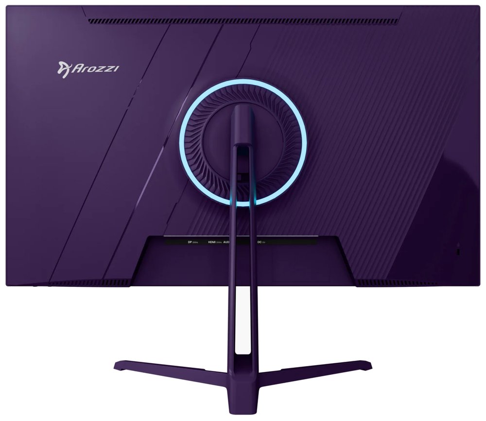 AROZZI NOVA herní monitor 23,8" 24T1K200 Purple/ LED/ 1920x1080/ 200Hz/ IPS/ 1000:1/ 1ms/ HDMI/ DP/ fialový