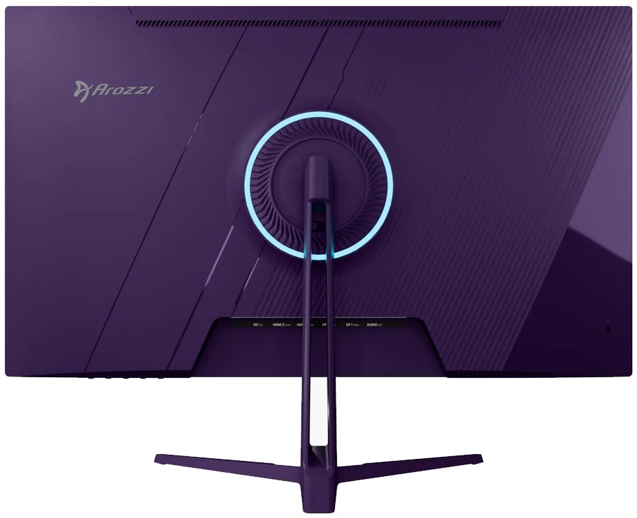 AROZZI NOVA herní monitor 27" 27T2K180 Purple/ LED/ 2560x1440/ 180Hz/ IPS/ 1000:1/ 1ms/ 2xHDMI/ 2xDP/ fialový