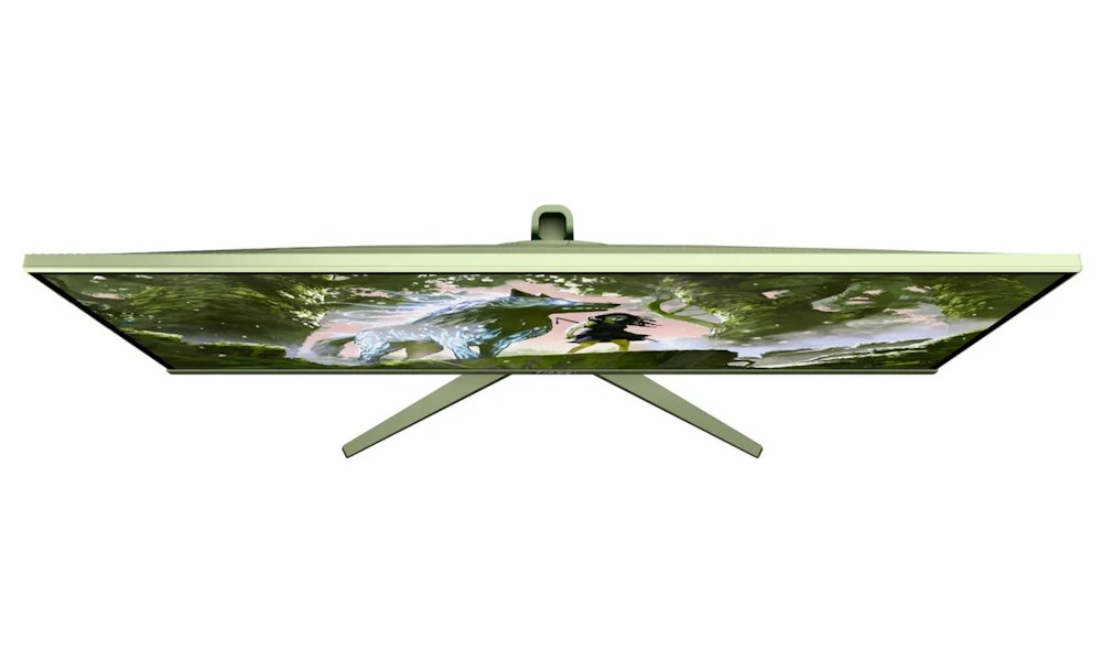 AROZZI NOVA herní monitor 32" 32T2K180 Forest Green/ LED/ 2560x1440/ 180Hz/ IPS/ 1000:1/ 1ms/ 2xHDMI/ DP/ mechově zelený