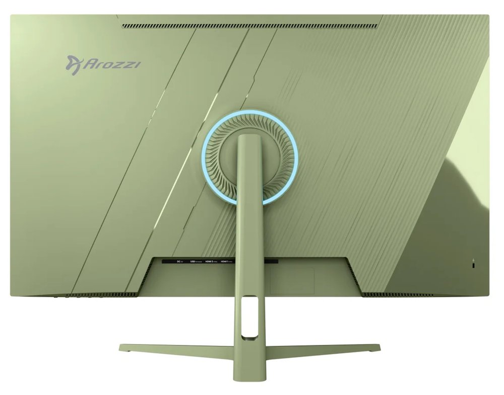 AROZZI NOVA herní monitor 32" 32T2K180 Forest Green/ LED/ 2560x1440/ 180Hz/ IPS/ 1000:1/ 1ms/ 2xHDMI/ DP/ mechově zelený