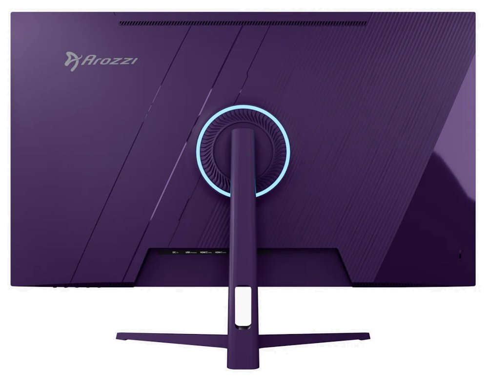 AROZZI NOVA herní monitor 32" 32T2K180 Purple/ LED/ 2560x1440/ 180Hz/ IPS/ 1000:1/ 1ms/ 2xHDMI/ DP/ fialový