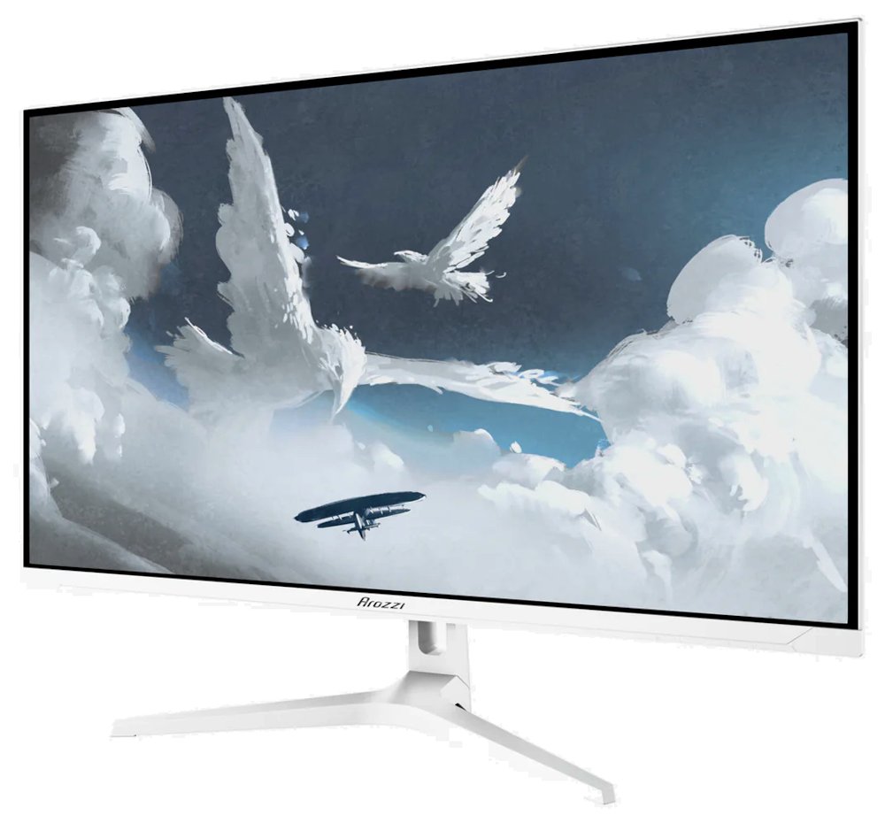 AROZZI NOVA herní monitor 32" 32T2K180 White/ LED/ 2560x1440/ 180Hz/ IPS/ 1000:1/ 1ms/ 2xHDMI/ DP/ bílý
