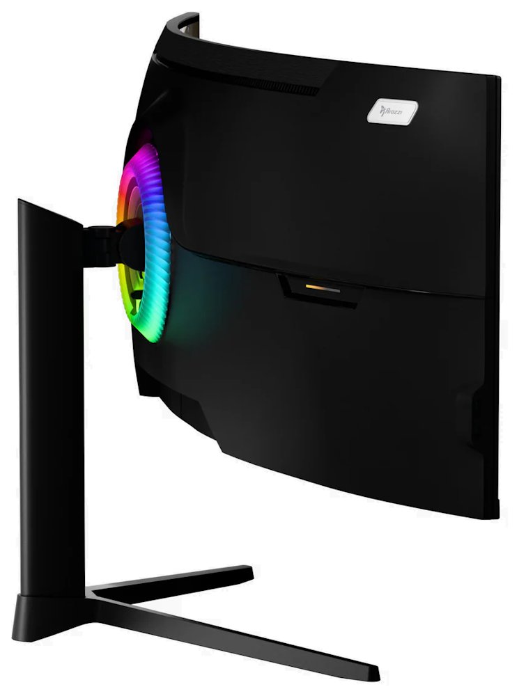 AROZZI NOVA herní monitor 49" 49TUW165 Black/ LED/ 5120x1440/ 165Hz/ VA/ 3000:1/ 1ms/ 2xHDMI/ DP/ USB-C/ černý