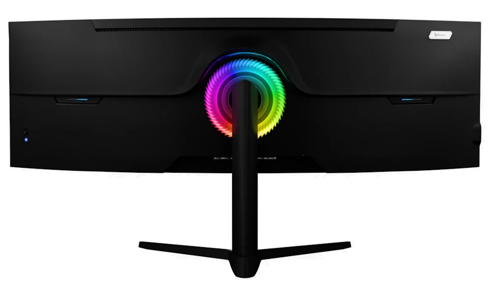 AROZZI NOVA herní monitor 49" 49TUW165 Black/ LED/ 5120x1440/ 165Hz/ VA/ 3000:1/ 1ms/ 2xHDMI/ DP/ USB-C/ černý