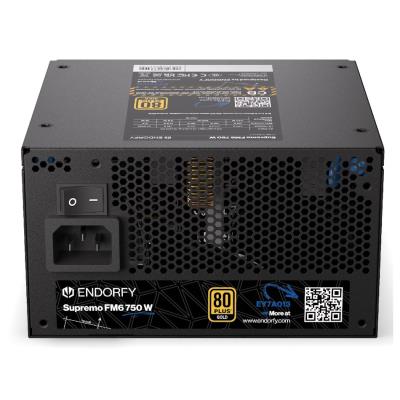Endorfy zdroj Supremo FM6 Gold 750W / ATX3.1 / 120mm / modulární / 80 Plus Gold