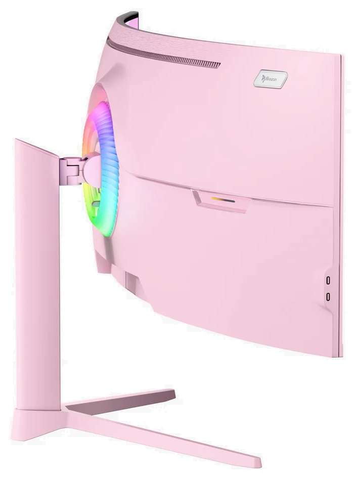 AROZZI NOVA herní monitor 49" 49TUW165 Pink/ LED/ 5120x1440/ 165Hz/ VA/ 3000:1/ 1ms/ 2xHDMI/ DP/ USB-C/ růžový