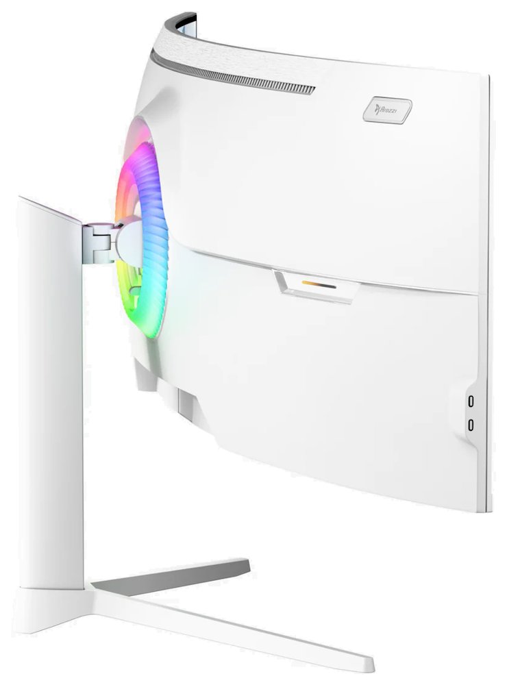 AROZZI NOVA herní monitor 49" 49TUW165 White/ LED/ 5120x1440/ 165Hz/ VA/ 3000:1/ 1ms/ 2xHDMI/ DP/ USB-C/ bílý
