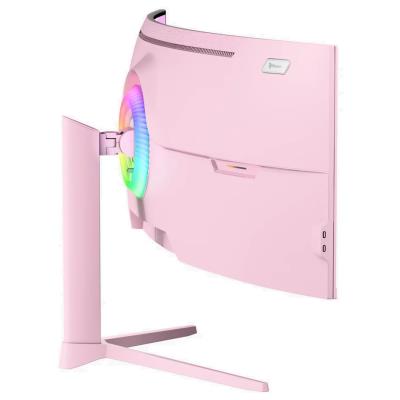 AROZZI NOVA herní monitor 49" 49TUW165 Pink/ LED/ 5120x1440/ 165Hz/ VA/ 3000:1/ 1ms/ 2xHDMI/ DP/ USB-C/ růžový