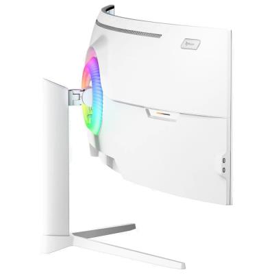 AROZZI NOVA herní monitor 49" 49TUW165 White/ LED/ 5120x1440/ 165Hz/ VA/ 3000:1/ 1ms/ 2xHDMI/ DP/ USB-C/ bílý