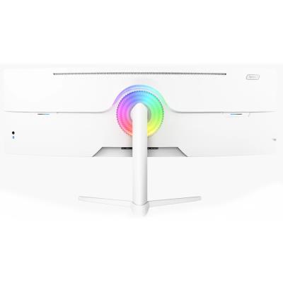 AROZZI NOVA herní monitor 49" 49TUW165 White/ LED/ 5120x1440/ 165Hz/ VA/ 3000:1/ 1ms/ 2xHDMI/ DP/ USB-C/ bílý