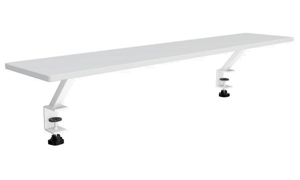 AROZZI ARENA Desk Riser Large White/ přídavná ergo polička pro herní stůl/ šíře 111 cm/ bílá