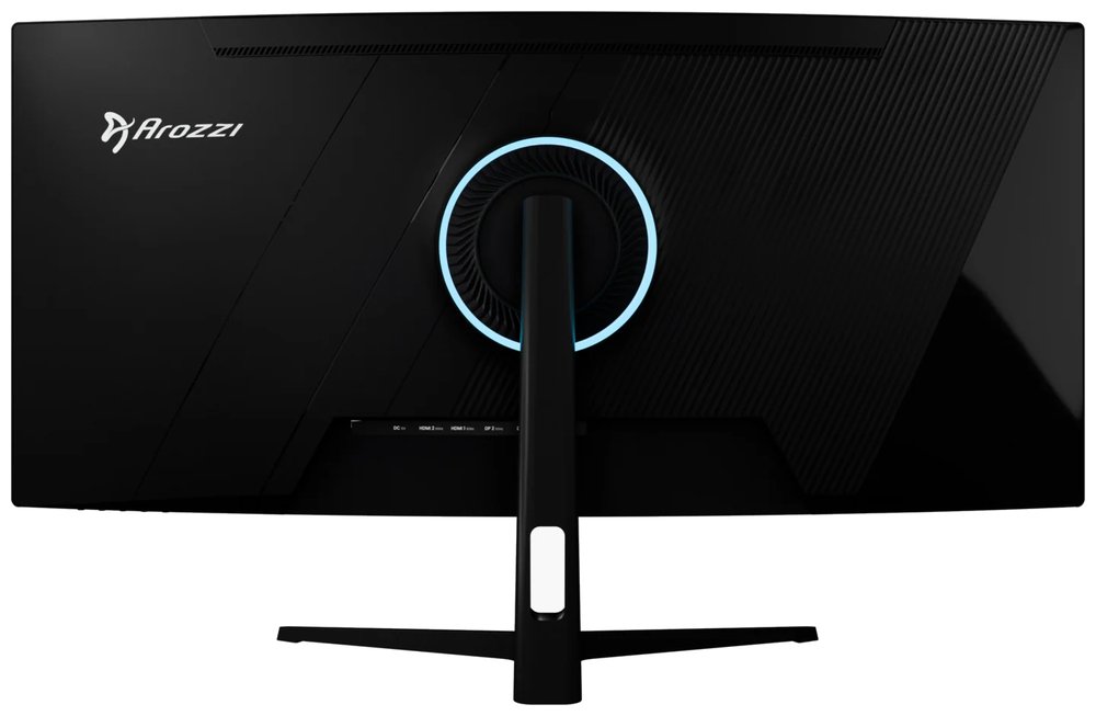 AROZZI NOVA herní monitor 34" 34T2K165 Black/ LED/ 3440x1440/ 165Hz/ VA/ 4000:1/ 1ms/ 2xHDMI/ 2xDP/ černý