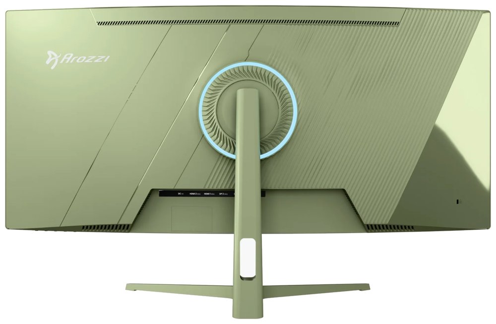 AROZZI NOVA herní monitor 34" 34T2K165 Forest Green/ LED/ 3440x1440/ 165Hz/ VA/ 4000:1/ 1ms/ 2xHDMI/ 2xDP/ mech. zelený