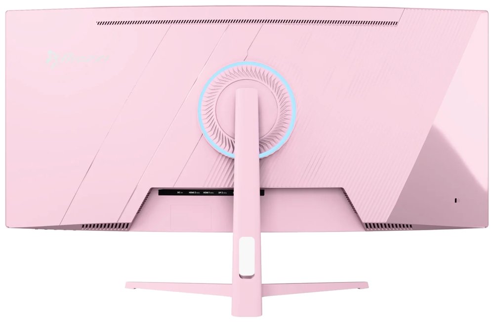 AROZZI NOVA herní monitor 34" 34T2K165 Pink/ LED/ 3440x1440/ 165Hz/ VA/ 4000:1/ 1ms/ 2xHDMI/ 2xDP/ růžový