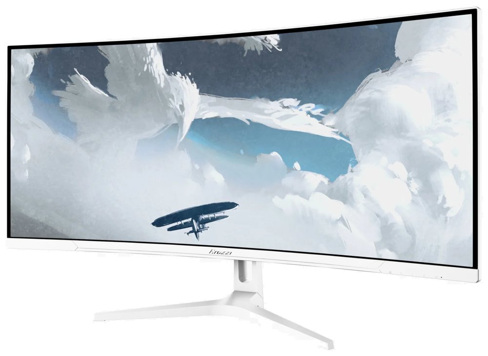 AROZZI NOVA herní monitor 34" 34T2K165 White/ LED/ 3440x1440/ 165Hz/ VA/ 4000:1/ 1ms/ 2xHDMI/ 2xDP/ bílý