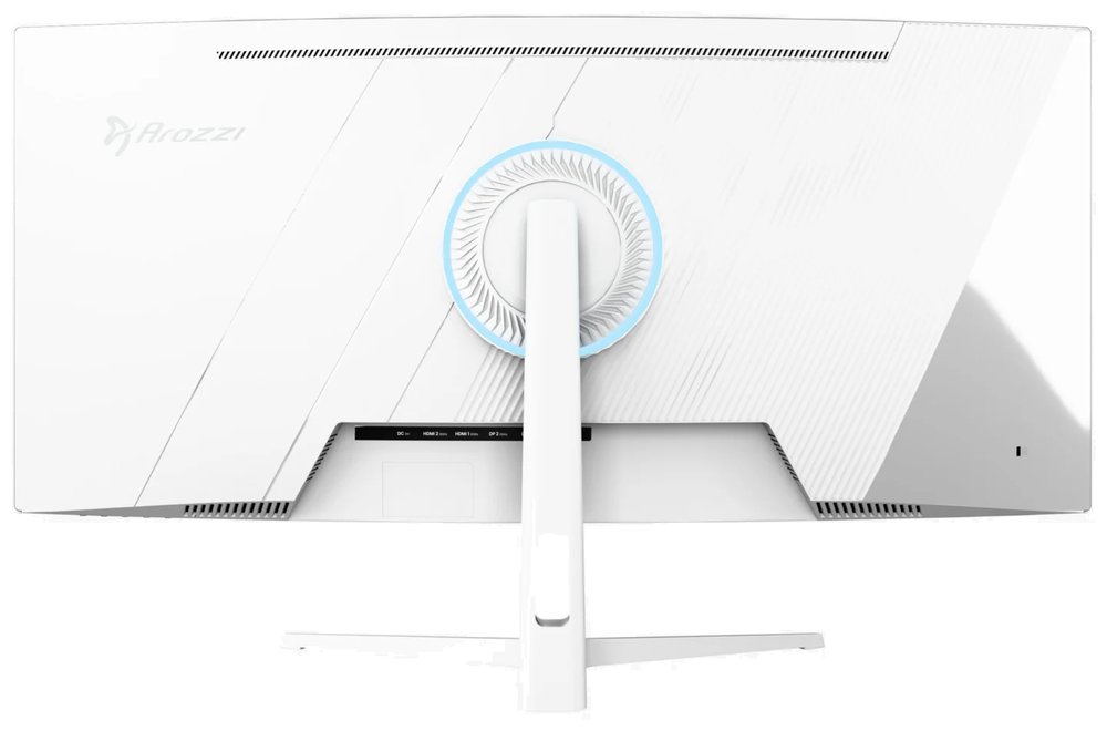 AROZZI NOVA herní monitor 34" 34T2K165 White/ LED/ 3440x1440/ 165Hz/ VA/ 4000:1/ 1ms/ 2xHDMI/ 2xDP/ bílý