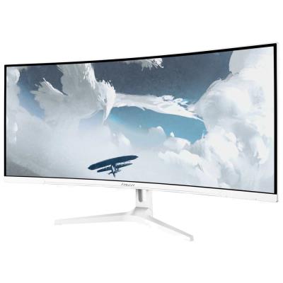 AROZZI NOVA herní monitor 34" 34T2K165 White/ LED/ 3440x1440/ 165Hz/ VA/ 4000:1/ 1ms/ 2xHDMI/ 2xDP/ bílý