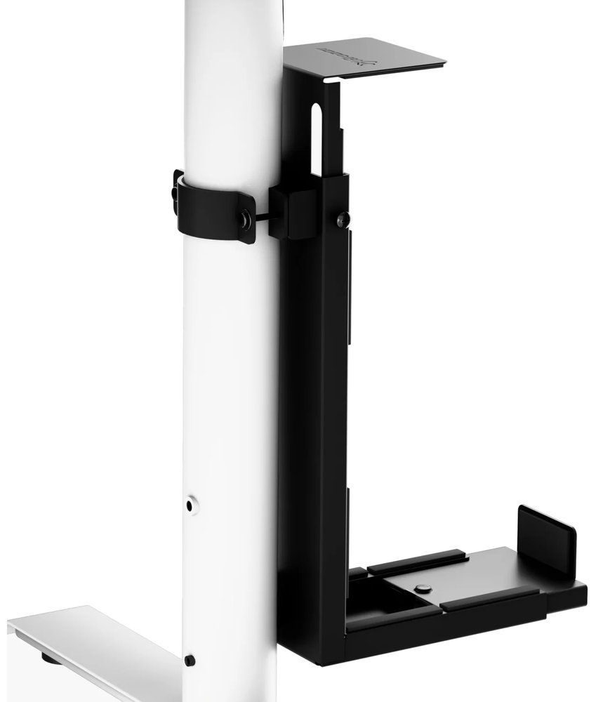 AROZZI ARENA PC Mount Black/ držák PC na nohu stolu/ nosnost 30kg/ černý