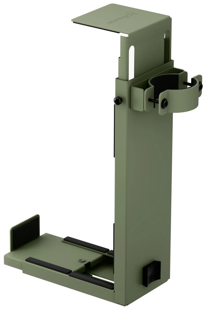 AROZZI ARENA PC Mount Forest Green/ držák PC na nohu stolu/ nosnost 30kg/ mechově zelený