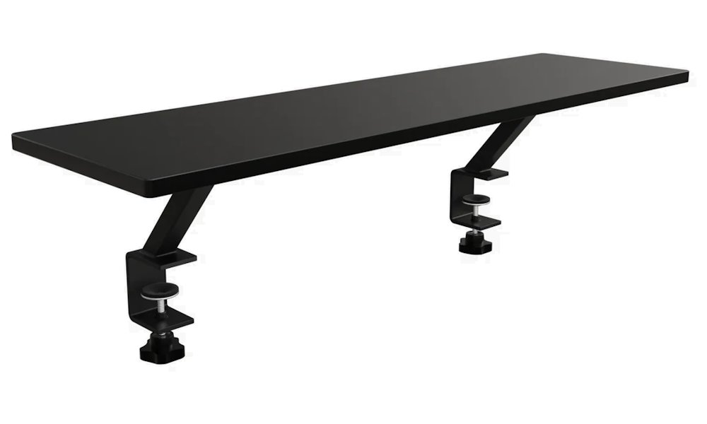 AROZZI ARENA Desk Riser Small Black/ přídavná ergo polička pro herní stůl/ šíře 80 cm/ černá