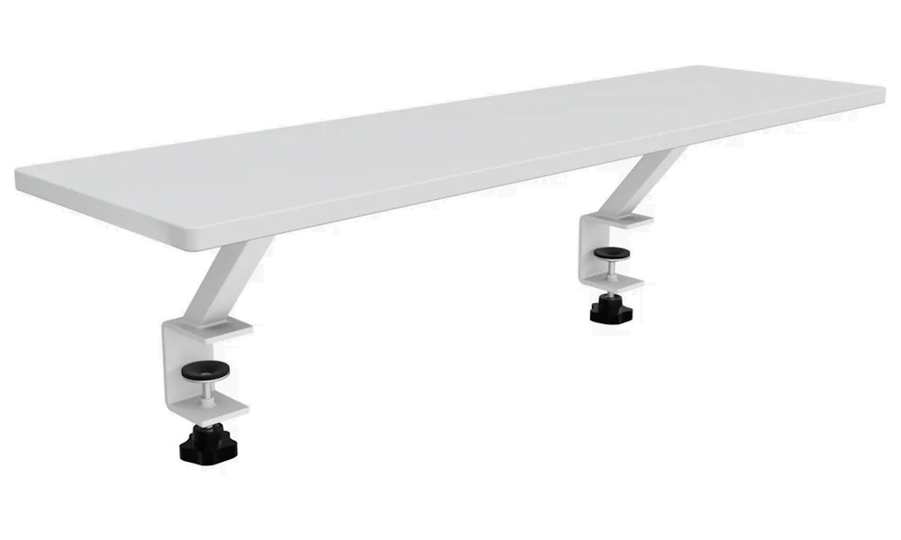 AROZZI ARENA Desk Riser Small White/ přídavná ergo polička pro herní stůl/ šíře 80 cm/ bílá