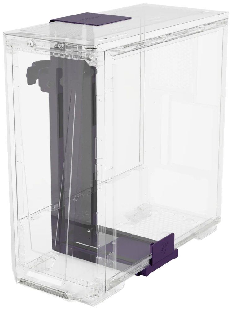 AROZZI ARENA PC Mount Purple/ držák PC na nohu stolu/ nosnost 30kg/ fialový