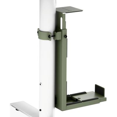 AROZZI ARENA PC Mount Forest Green/ držák PC na nohu stolu/ nosnost 30kg/ mechově zelený