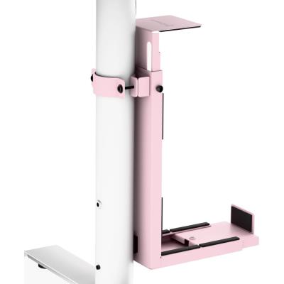 AROZZI ARENA PC Mount Pink/ držák PC na nohu stolu/ nosnost 30kg/ růžový