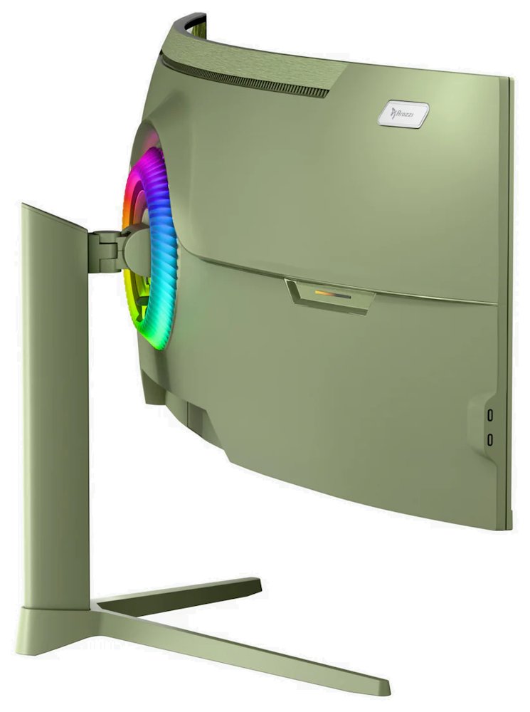 AROZZI NOVA herní monitor 49" 49TUW165 Forest Green/ LED/ 5120x1440/ 165Hz/ VA/ 3000:1/ 1ms/ 2xHDMI/ DP/ USB-C/ m.zelený