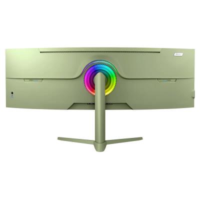 AROZZI NOVA herní monitor 49" 49TUW165 Forest Green/ LED/ 5120x1440/ 165Hz/ VA/ 3000:1/ 1ms/ 2xHDMI/ DP/ USB-C/ m.zelený