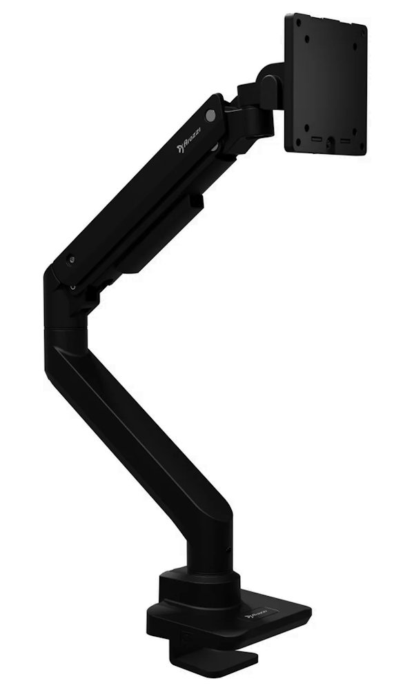 AROZZI ALZARE NEO PRO Black/ stolní držák pro monitory/ plynový píst/ kovový/ černý