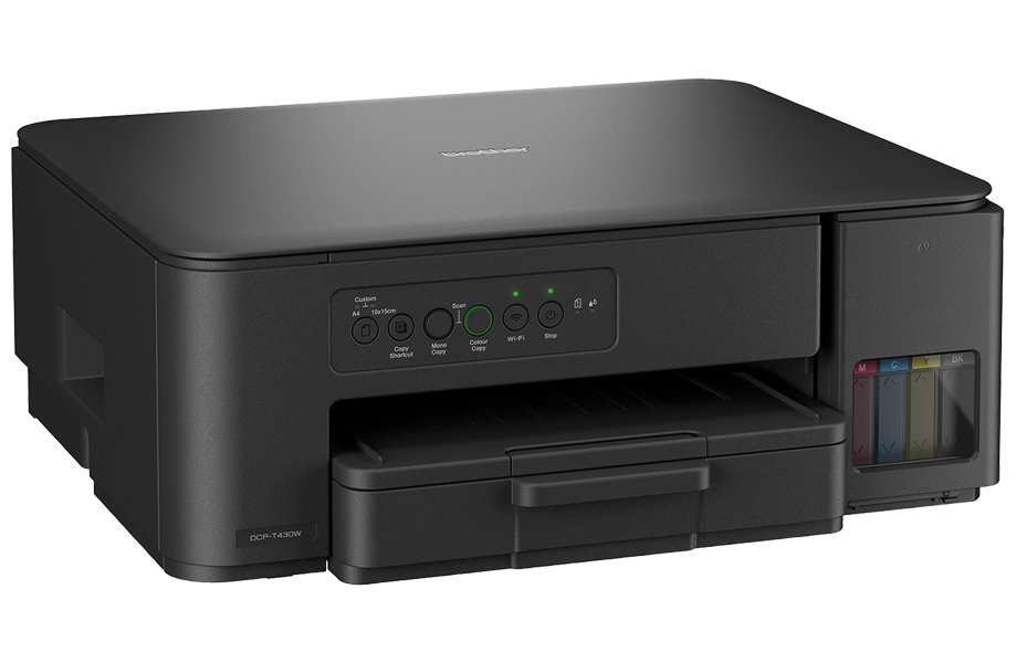 BROTHER inkoust DCP-T430W / A4/ 16ppm/ 128MB/ 2400x600/ copy+scan+print/ USB 2.0 / Wi-Fi/ Ink Tank systém
