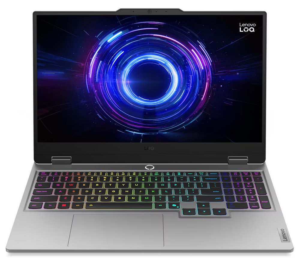 Lenovo LOQ 15IRX10/ i7-13650HX/ 32GB DDR/ 1TB SSD/ RTX 5060 8GB / 15,6"FHD,matný/ W11H/ šedý