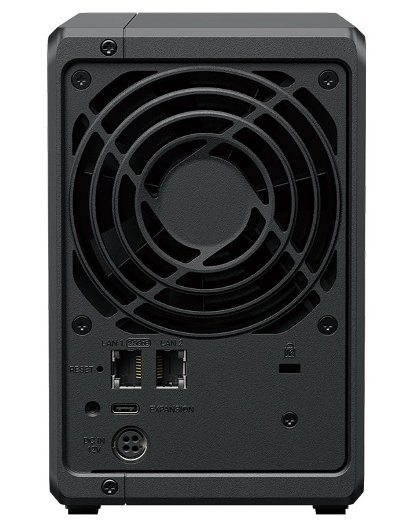 Synology DS725+   2x SATA, 4GB RAM, 2x M.2, 1x USB 3.2, 1x 2,5GbE, 1x GbE, 1x USB-C