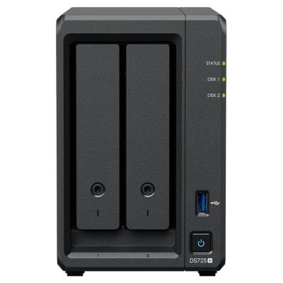 Synology DS725+   2x SATA, 4GB RAM, 2x M.2, 1x USB 3.2, 1x 2,5GbE, 1x GbE, 1x USB-C