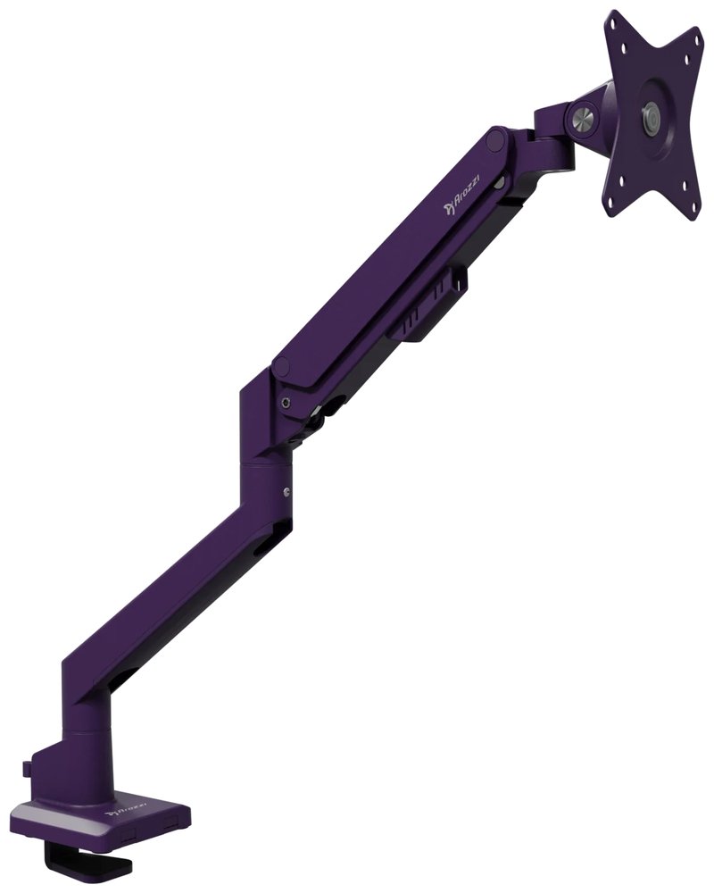 AROZZI ALZARE NEO Purple/ stolní držák pro monitory/ plynový píst/ kovový/ fialový