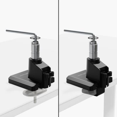 AROZZI ALZARE NEO Black/ stolní držák pro monitory/ plynový píst/ kovový/ černý