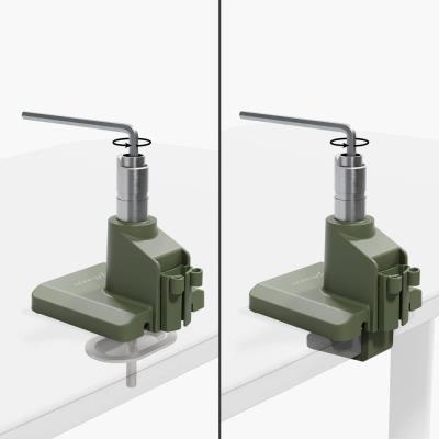 AROZZI ALZARE NEO Forest Green/ stolní držák pro monitory/ plynový píst/ kovový/ mechově zelený