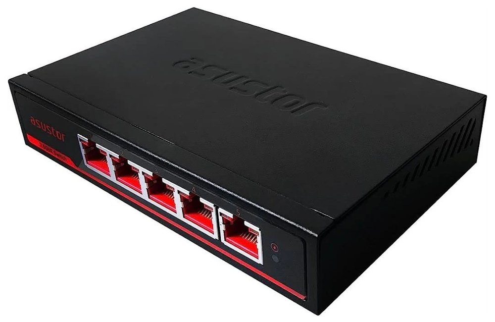 Asustor ASW205T 5portový switch, 5x 2,5 GLAN