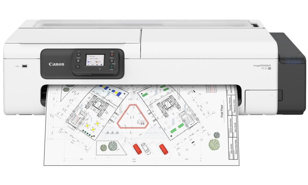Canon imagePROGRAF TC-21M (A1 - 24")/MF/ plochý skener A4 1200x 2400/LAN/ WiFi/ USB /bez podstavce SD -24