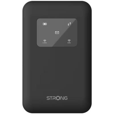STRONG 4G+ MIFI 900/ data 300Mbps/ Wi-Fi 1200Mbps/ baterie 2500mAh/ WPA3/ micro SIM/ USB-C/ bez displeje/ černý