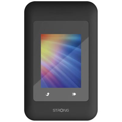 STRONG 4G+ MIFI 900D/ data 300Mbps/ Wi-Fi 1200Mbps/ baterie 2500mAh/ WPA3/ nano SIM/ USB-C/ s displejem/ černý