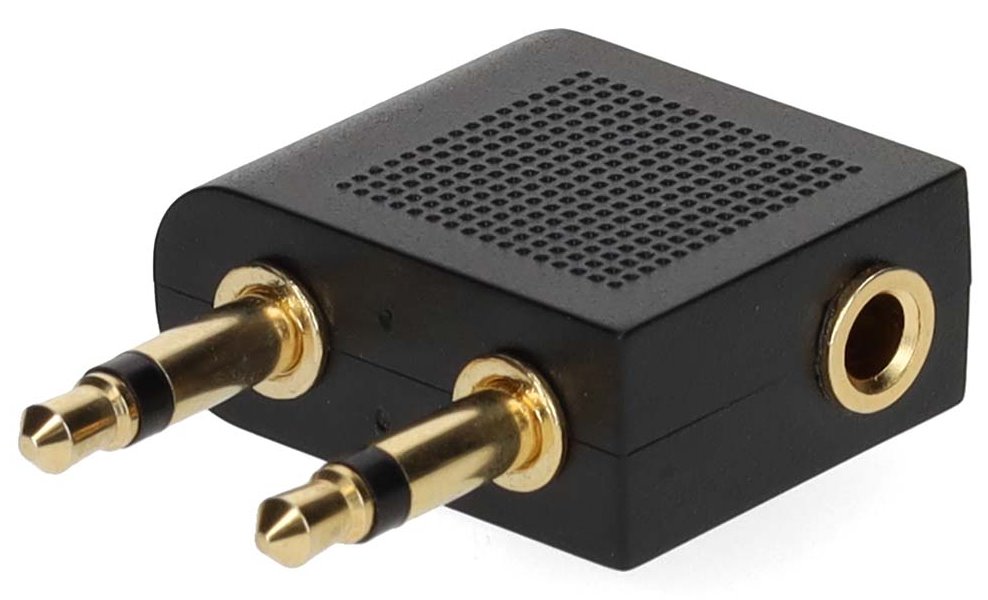 NEDIS kompaktní a přenosný bezdrátový audio Bluetooth adaptér/ zásuvka USB-C/ výstupní konektor USB-C/ černý