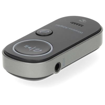 NEDIS kompaktní a přenosný bezdrátový audio Bluetooth adaptér/ zásuvka USB-C/ výstupní konektor 3,5 mm/ černý