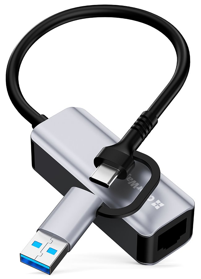 Colorway Adaptér USB-C nebo USB-A na RJ45/ 18cm